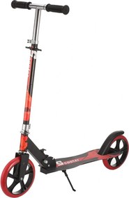 Trotineta copii si adolescenti NOVOKIDS™ Storm EVO PRO, Maxim 100 kg, Functie Super Brake, Maner reglabil pe inaltime, Diametru roata 200 mm, Rosu