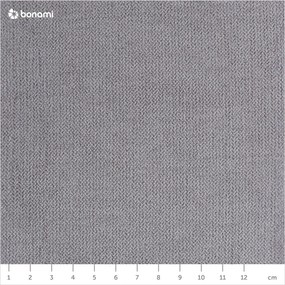 Colțar cu șezlong pe partea dreaptă MESONICA Puzo, gri deschis