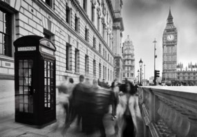 Fototapet - Orașul Halftone (147x102 cm)