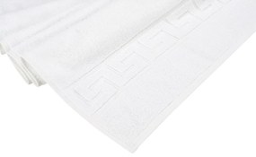 Set 2 Prosoape, Hotel Line, Bedora, 70x140 cm, 100% Bumbac Cardat, 500 g/mp, Alb
