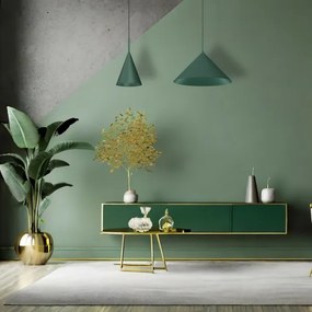 Lampă suspendată pe cablu CAPITAL, 1xGX53/15W/230V, Ø 46 cm, verde