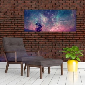 Tablou - Cer de noapte din alta dimensie (120x50 cm)