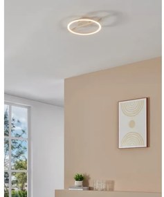 Plafonieră LED dimabilă Eglo 901114 AMANDOLO LED/17W/230V alb + telecomandă