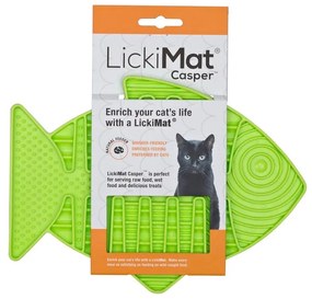 Covoraș de lins pentru pisici Casper Green – LickiMat