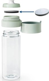 Sticlă filtranta pentru apa Brita Fill & Go Vital, 600 ml, Filtre MicroDisc, Verde deschis