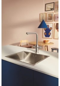 GROHE 30601DC0 - Baterie pentru chiuvetă BLUE PURE cu pipa extractibilă, finisaj inox