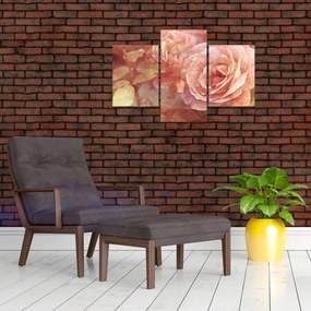 Tablou cu trandafir (90x60 cm)