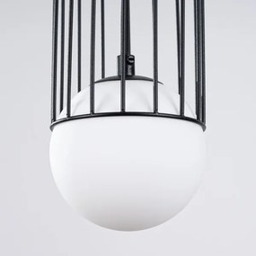 Lustră pe cablu Sollux SL.1332 BRINA 1xG9/8W/230V negru