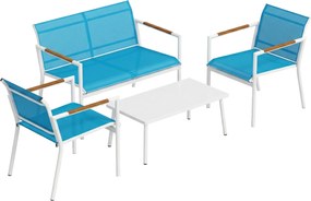 Outsunny canapele terasă relax metal | Aosom Romania