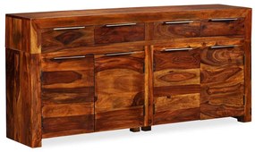 vidaXL Dulap din lemn masiv de acacia, 160 x 35 x 75 cm