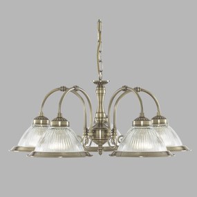 Lustra suspendata stil clasic American Diner 5L alama antic 9345-5 SRT
