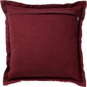 Fata de perna decorativa BURTO MERLOT 45x45 cm, vinuriu