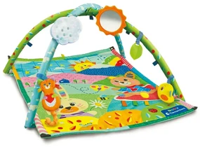 Clemmy Baby Păturică de joacă cu bară de jucării