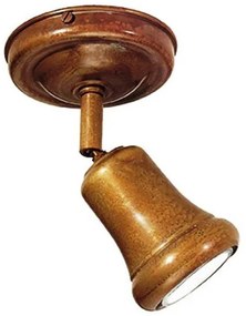 Plafonier,Spot clasic antique brass diametru 10cm I Girasoli 208.23.OO
