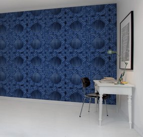 Tapet Denim Trellis, Rebel Walls