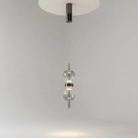 Lustra suspendata LED Double Moon