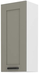 Dulap superior de bucătărie Lucid 40 G 90 1F (claygrey + alb). 1045459