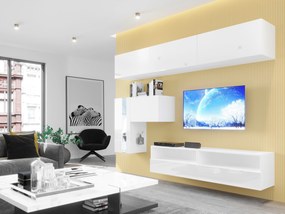 Mobilier living Berny 72 (alb + Alb lucios). 1087206