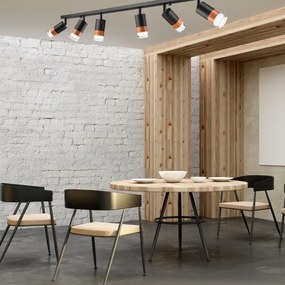 Spot LED AURORA 6xGU10/10W/230V, lungime 117 cm