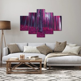 Tablou - Pădurea roz (150x105 cm)