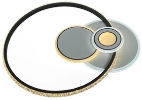 Lustră LED dimabilă aplicată LED/80W/230V 3000-6500K + telecomandă