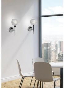 Aplică perete OZZO 1xE14/40W/230V