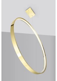 Lustră LED pe cablu RIO LED/50W/230V CRI90 3000K d. 78 cm auriu Thoro TH.248