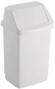 Coș de gunoi CLICK 25l - alb CURVER