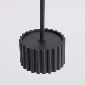 Sollux SL.2677 - Lustră suspendată pe cablu AURA 1xGX53/10W/230V neagră