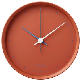 Ceas de perete Henning Koppel 22cm, roșu mat - Georg Jensen
