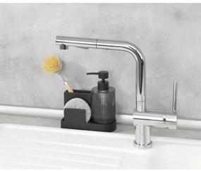 WENKO 54654100 - Organizator PINA, 16 x 17 cm, negru