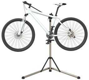 vidaXL Suport reparare biciclete pliabil reglabil 102-160 cm aluminiu