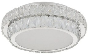 Lustra aplicata, Cristale K5, LED CCT, Telecomanda KLARA 40cm 68157-38 GL