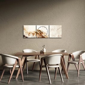 Tablou - Abstract (cu ceas) (90x30 cm)