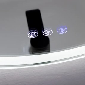 Brilagi - Oglindă încălzită LED RGBW, dimabilă, cu retroiluminare AVA PRO LED/18W/230V, diam. 60 cm, IP44