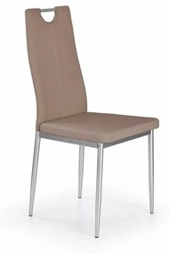 Scaun Bucatarie Si Dining K202 Polopropilena/Piele Ecologica Cappucino