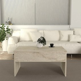 Măsuță de cafea Akilli Travertine