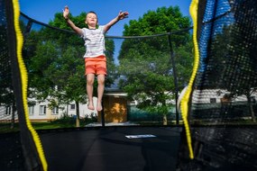 G21 Trambulină SpaceJump, 366 cm, neagra