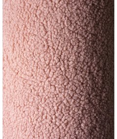 Pernă decorativă pentru copii roz din țesătură bouclé Teddy Pouch – Wigiwama