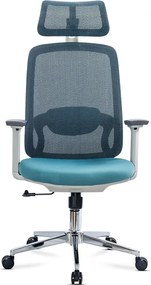 RESIGILAT - Scaun de birou ergonomic din mesh OFF 403 albastru
