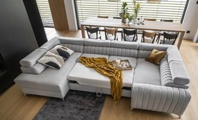 Coltar living extensibil Louis – L340 x l202 x h92 cm