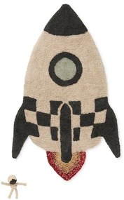 Covor de joacă pentru copii, din bumbac 85x135 cm Rocket – Lorena Canals