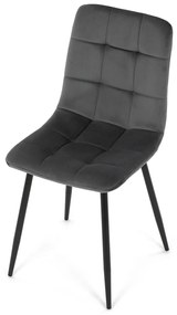 Set de scaune de sufragerie CT-281 GREY4, 4 buc
