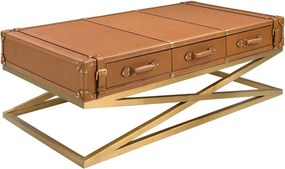 Masuta LUX design italian Cowhide camel