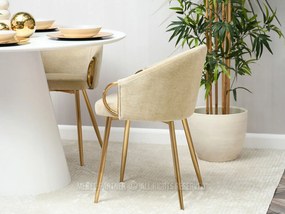 Scaun Carma K (crem + auriu). 1110997