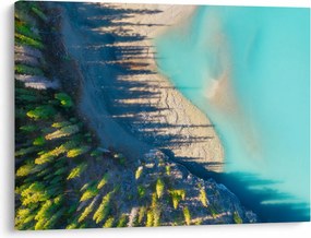 Tablou - Vedere la lac (70x50 cm)