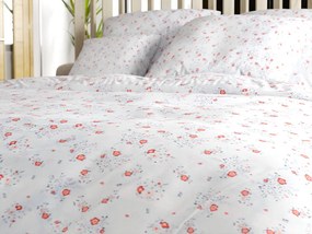 Lenjerie de microfibra FLORINE crem Dimensiune lenjerie de pat: 70 x 80 cm | 140 x 200 cm