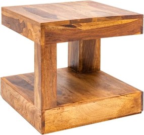 Masuta Living din lemn de trandafir Giant S 45cm Sheesham A-37459 VC
