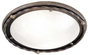 Plafonieră Elstead PB-F-B-BLK-GOLD PEMBROKE 1xE27/60W/230V alamă