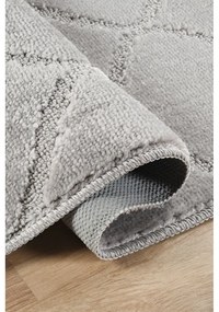 Covorașe de baie gri-deschis 2 buc. 50x80 cm Cizgili – Foutastic